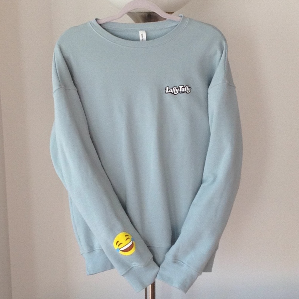 🌕 Laffy Taffy Candy - Fleeced Crew Neck Pullover